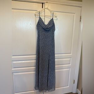 Revelry Ember Chiffon Floral Print Dress